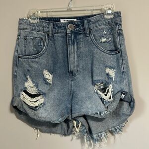 REVOLVE x ONE TEASPOON High Waist Bandits Jean Short Sz 28